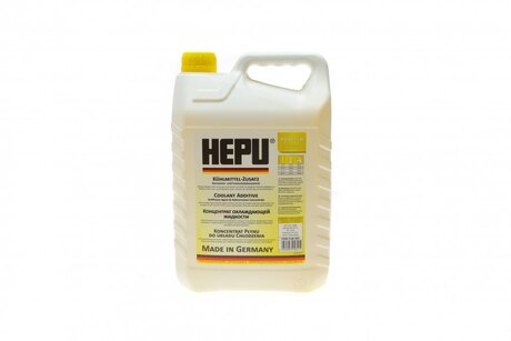 P999-YLW-005 HEPU Антифриз hepu g11 full yellow (канистра 5л)