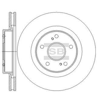 SD4801 Hi-Q (SANGSIN) Шт. Тормозной диск
