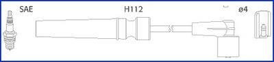 134236 HITACHI HITACHI CHEVROLET К-кт высоковольтных проводов Aveo,Lacetti,Daewoo Nubira 1.4/1.6 97-