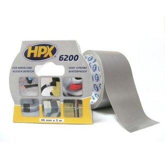 CB5005 HPX Стрічка армована одностороння HPX6200 50мм х 5м срібляста