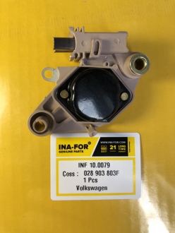 INF 10.0079 INA-FOR Регулятор напряжения для генератора Valeo