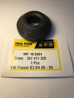 INF 10.0484 INA-FOR Сайлентблок стойки стабилизатора в рычаге (x2) VW Passat 88-