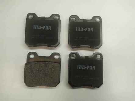 INF 11.0333 INA-FOR Тормозные колодки задние (15.7mm) Opel Kadett GSI 88-91; Vectra 2,0/2,5 V6 88-95