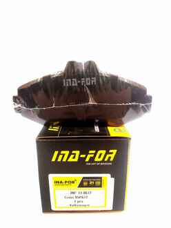 INF 11.0672 INA-FOR Тормозные колодки передние (20.9mm) MB Vito 96-