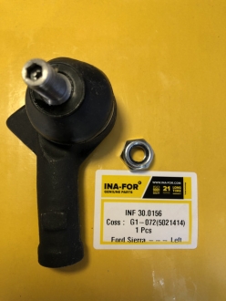 INF 30.0156 INA-FOR Наконечник рулевой Ford Sierra 82- левый М14, Scorpio 85- (4х4)