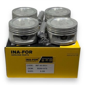 INF40.0031 INA-FOR Поршня Daewoo Lanos 1,5 76,5 +0,50 ремонт