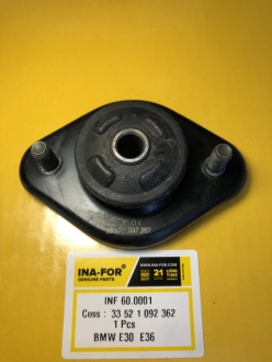 INF 60.0001 INA-FOR Верхняя опора задней стойки BMW Е36
