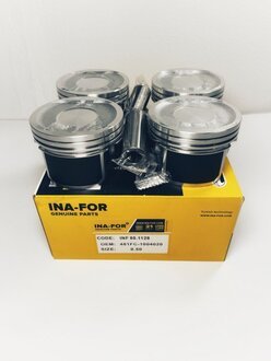 INF80.1128 INA-FOR Поршень с пальцем 0.50 (ком-кт 4 шт) INA-FOR Чери