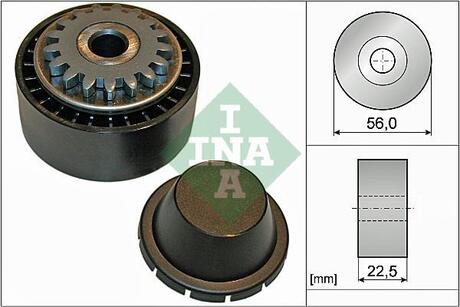 531085410 INA Ролик натяжний генератора, 1.2