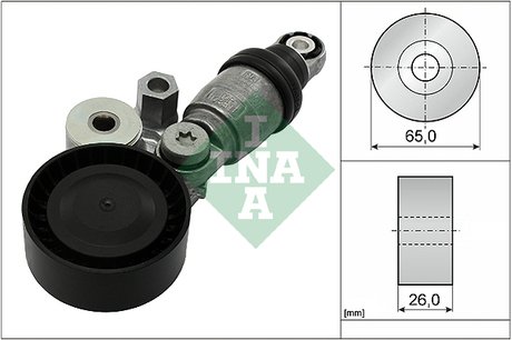 534034210 INA Натяжник ремня WIELOROWK. MAZDA 2/3 13- 1,5