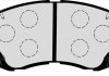 J3602060 JAKOPARTS Тормозные колодки, дискове гальмо (набір) (фото 2)