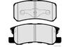 J3615010 JAKOPARTS Колодки тормозные дисковые задние MITSUBISHI (пр-во Jakoparts) (фото 2)