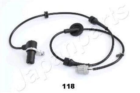 ABS118 JAPANPARTS Датчик ABS NISSAN P. ALMERA 1,5 00- PR