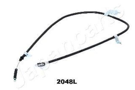 BC-2048L JAPANPARTS JAPANPARTS TOYOTA трос ручн.гальма лів.Yaris 05- (диск.)