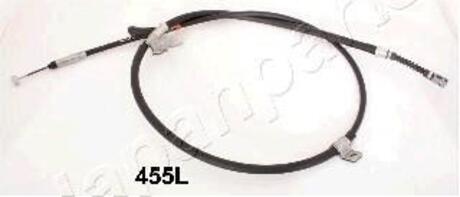 BC-455L JAPANPARTS JAPANPARTS HONDA Трос ручн.тормоза лев.Accord 90- (диск.)