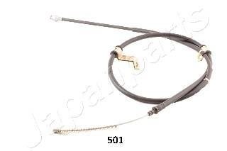 BC-501 JAPANPARTS Трос ручного гальма MITSUBISHI T. GALANT 1,8-2,5 92-04 LE