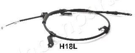 BC-H18L JAPANPARTS JAPANPARTS HYUNDAI Трос ручн.тормоза лев.Sonata 05-