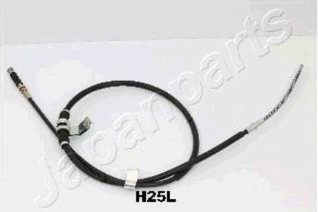 BC-H25L JAPANPARTS JAPANPARTS HYUNDAI Трос ручн.тормоза лев.H-1 фургон 03- (длин.база)