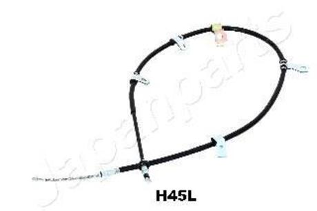 BC-H45L JAPANPARTS JAPANPARTS HYUNDAI Трос ручн.тормоза лев.Santa Fe 01-