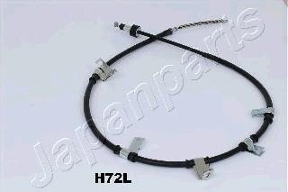 BC-H72L JAPANPARTS JAPANPARTS HYUNDAI Трос ручн.тормоза лев.Santa Fe 01-