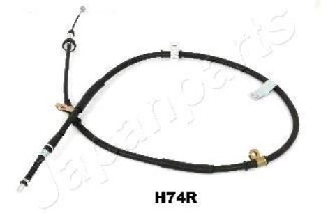 BC-H74R JAPANPARTS JAPANPARTS HYUNDAI Трос ручн.тормоза прав.Santa Fe II 06-