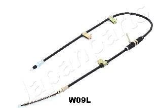 BC-W09L JAPANPARTS JAPANPARTS CHEVROLET Трос ручн.тормоза лев.Aveo 02-