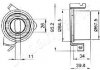 BE-512 JAPANPARTS Устройство для натяжения ремня, ремень ГРМ (фото 2)