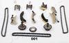 JAPANPARTS OPEL К-кт цепи ГРМ Antara,Insignia,Vecra C,Cadillac,Saab 2.8/3.2 KDK-001