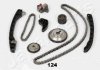 JAPANPARTS NISSAN К-кт цепи Note,Micra III,Juke,Tiida,Qashqai 1.6 05- KDK-124