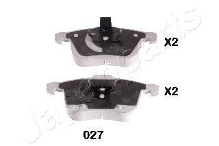 PA-027AF JAPANPARTS Колодки тормозные CADILLAC P. BLS 06-