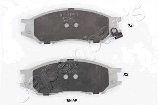 PA-150AF JAPANPARTS Комплект тормозных колодок