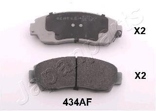 HONDA гальмівні колодки передн.CR-V IV 12- JAPANPARTS PA-434AF