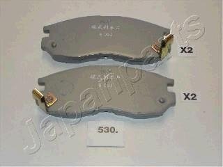 PA-530AF JAPANPARTS Комплект тормозных колодок дисковый тормоз