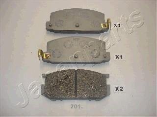 PA701AF JAPANPARTS C27001, MP-297J M1233, 26296-AA060, 26296-AA061, 26296-AA062, 26296-AA081, 26296-AA082, 26296-PA040, LP814, D7020, BR.201, BR0201, C27001, PA-701AF, MP-297J M227,