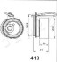 Ролик ремня ГРМ Hummer Hummer h2 sut 6.2 (07-08),Honda Fr-v 1.7 (04-06) JAPKO 45419 (фото 2)
