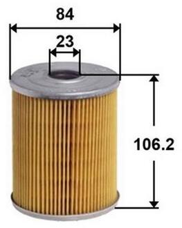 OE1011 JS ASAKASHI Фильтр масляный D84 d23 h106.2