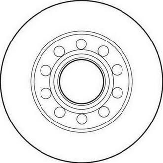 562192JC Jurid Тормозной диск