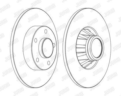 562211JC1 Jurid Диск тормозной VIVARO tyі !