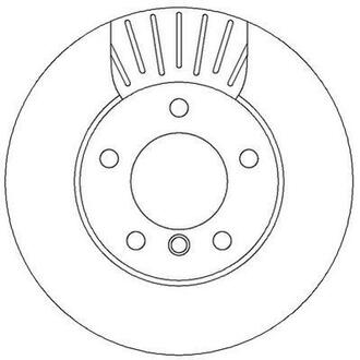 562313JC Jurid Тормозной диск