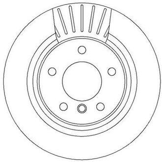 562316JC Jurid Тормозной диск