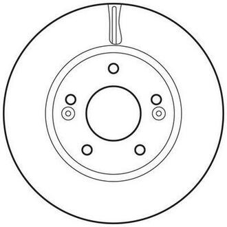 562625JC Jurid Диск тормозной (пр-во Jurid)