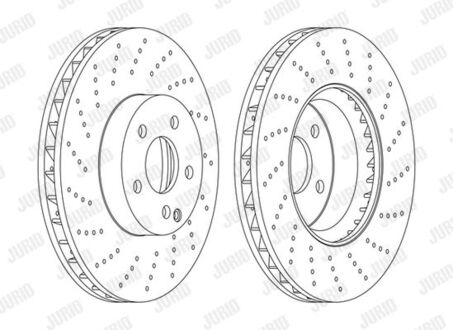 562634JC1 Jurid Диск тормозной ! .