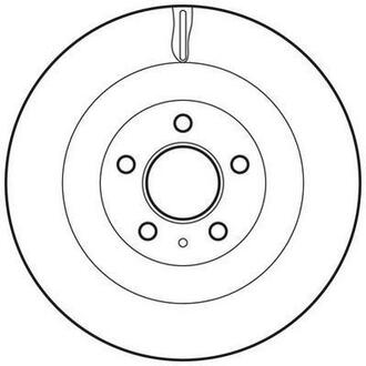 562645JC Jurid Тормозной диск