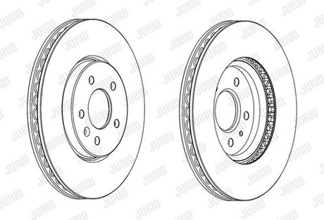 Диск гальмівний !.. Jurid 562852JC1