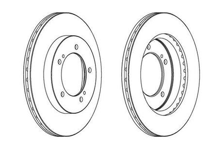 562906JC Jurid JURID SUZUKI Диск тормозной передн.Vitara -98