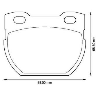 572494J Jurid JURID LANDROVER Тормозные колодки задн.Defender 90-