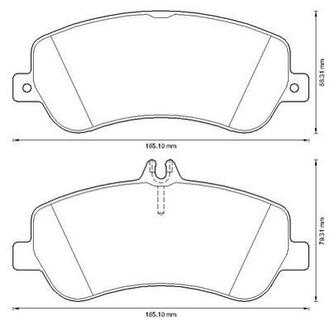 573321J Jurid JURID DB Тормозные колодки пер. GLK-Class 08-