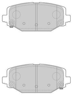 573412J Jurid Дисковые тормозные колодки