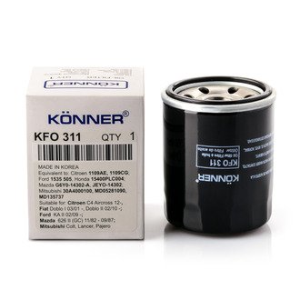KFO-311 Könner Фильтр масляный Opel 1.5TD 04/93-; Combo 1.7D 93-; Mazda 2.0 02/85-