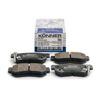 KPR-2HA00 Könner Тормозные колодки задние (16 mm) Hyundai Sonata 98-, Santa Fe, Trajet,KIA